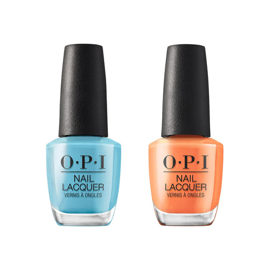 OPI Nail Lacquer Bundle: Can’t Find My Czechbook & Silicon Valley Girl - 0.5 fl oz