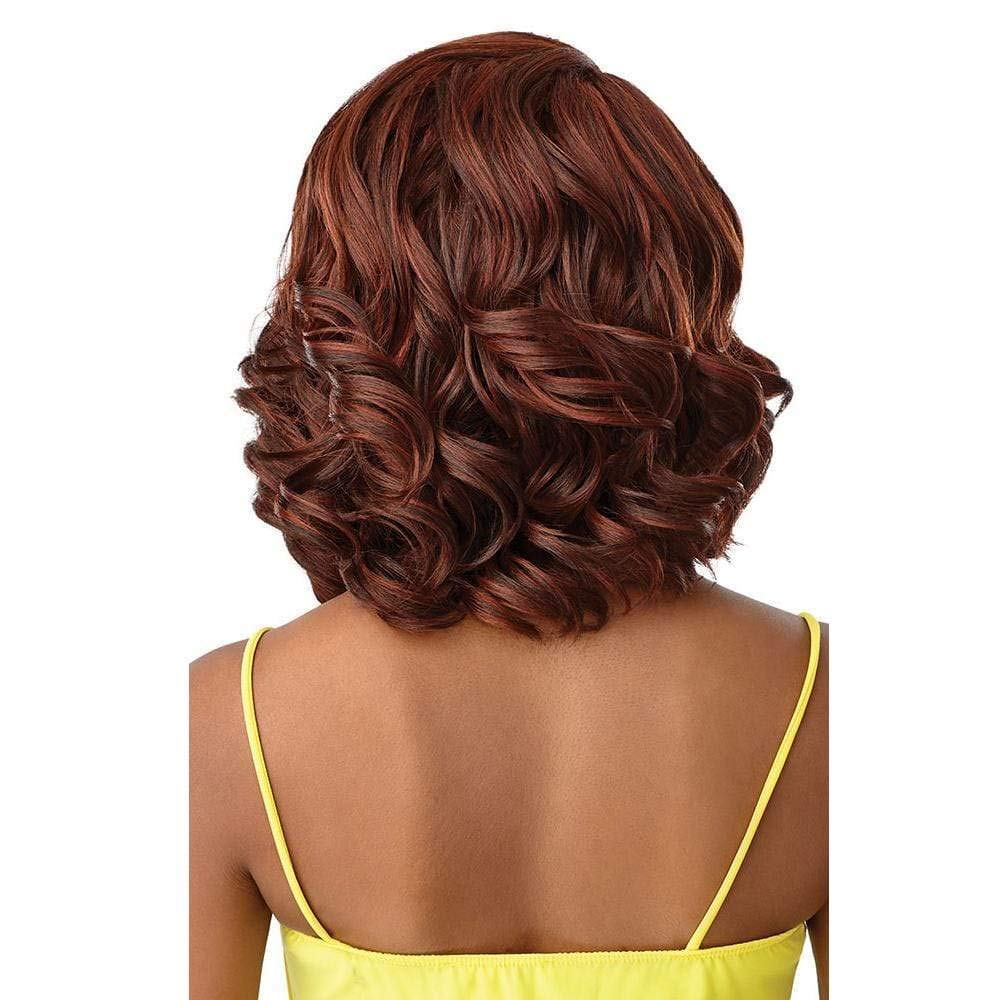 Outre The Daily Synthetic Lace Part Wig - DELANIA (2 Dark Brown)