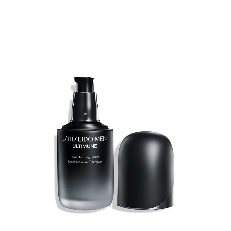 Shiseido Men Ultimune Power Infusing Serum - 50 mL - Improves Multiple Skin Aging Concerns - Non-Comedogenic