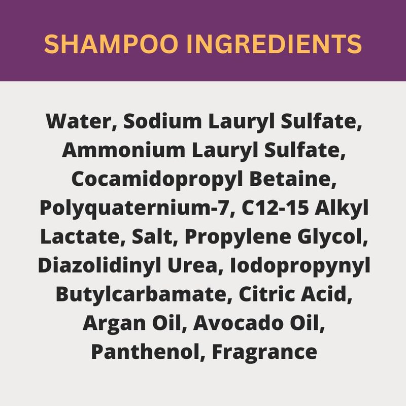 Black Canyon Brown Sugar & Fig Scented Argan Oil Hair Shampoo, 16 Oz