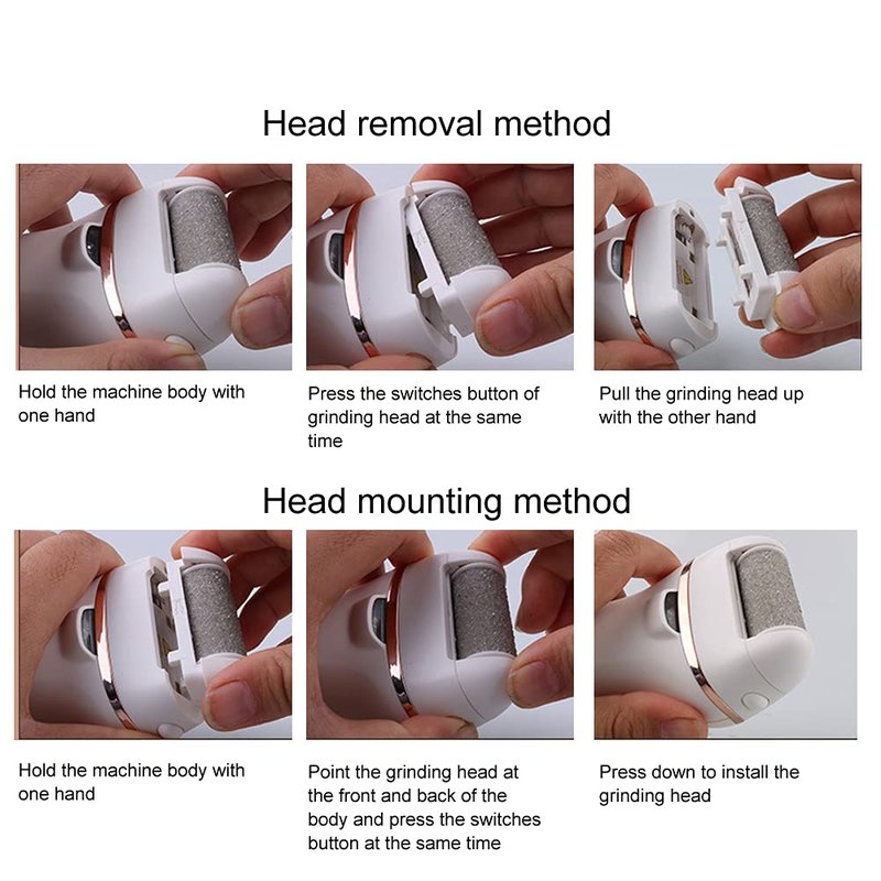 Callus File Electric Pedicure Tool Callus Remover Foot File Digital Display Pedicure Tool