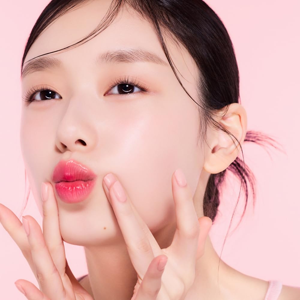 ETUDE Dear Darling Water Tint 3 Color Set, Strawberry Ade, Cherry Ade, Red Grapefruit Ade, Lip and Cheek Stain Trio, Korean Water Blush Tint, K-Beauty Makeup, 9g x 3