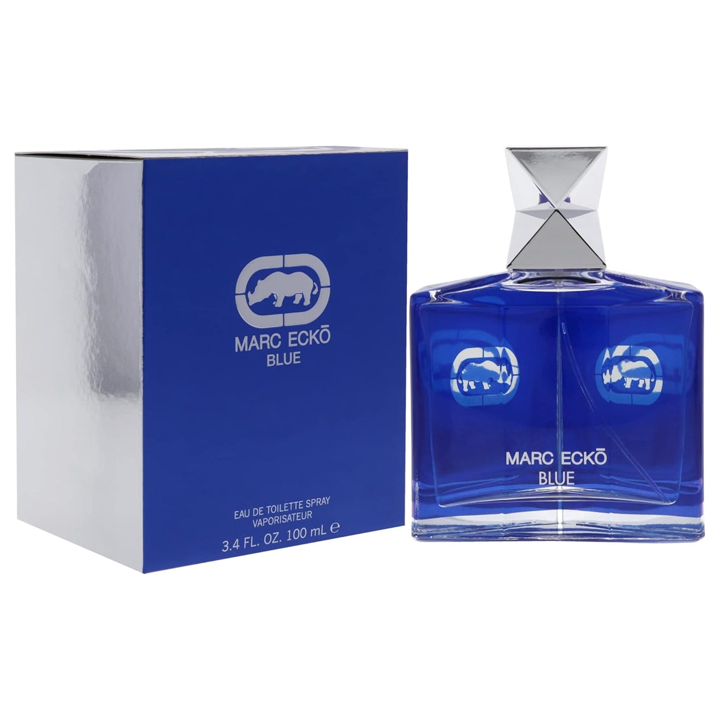 Marc Ecko Blue Eau de Toilette Spray for Men - 3.4 Ounce Fragrance