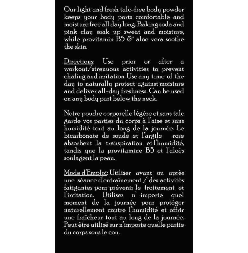 Brickell Men's Products Stay Fresh Body Powder for Men, Talc-Free, Absorbs Sweat, Keeps Skin Dry, with Aloe, Pro-Vitamin B5, and Corn Starch, 5 oz, Scented