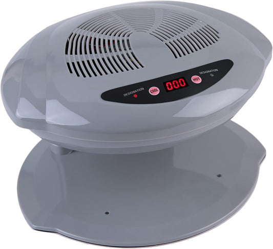 Nail Dehydrator & Dryer Fan - Professional Hot & Cold Air Nail Polish Dryer for Home & Salon Use