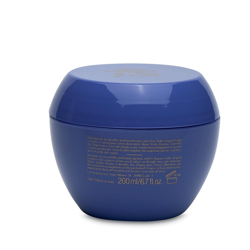 L'Erbolario Perfumed Body Cream – Moisturizing Body Butter – Nourishing Floral Blend – Softening Skin Care with Camellia – Dance of Flowers - 6.7 oz