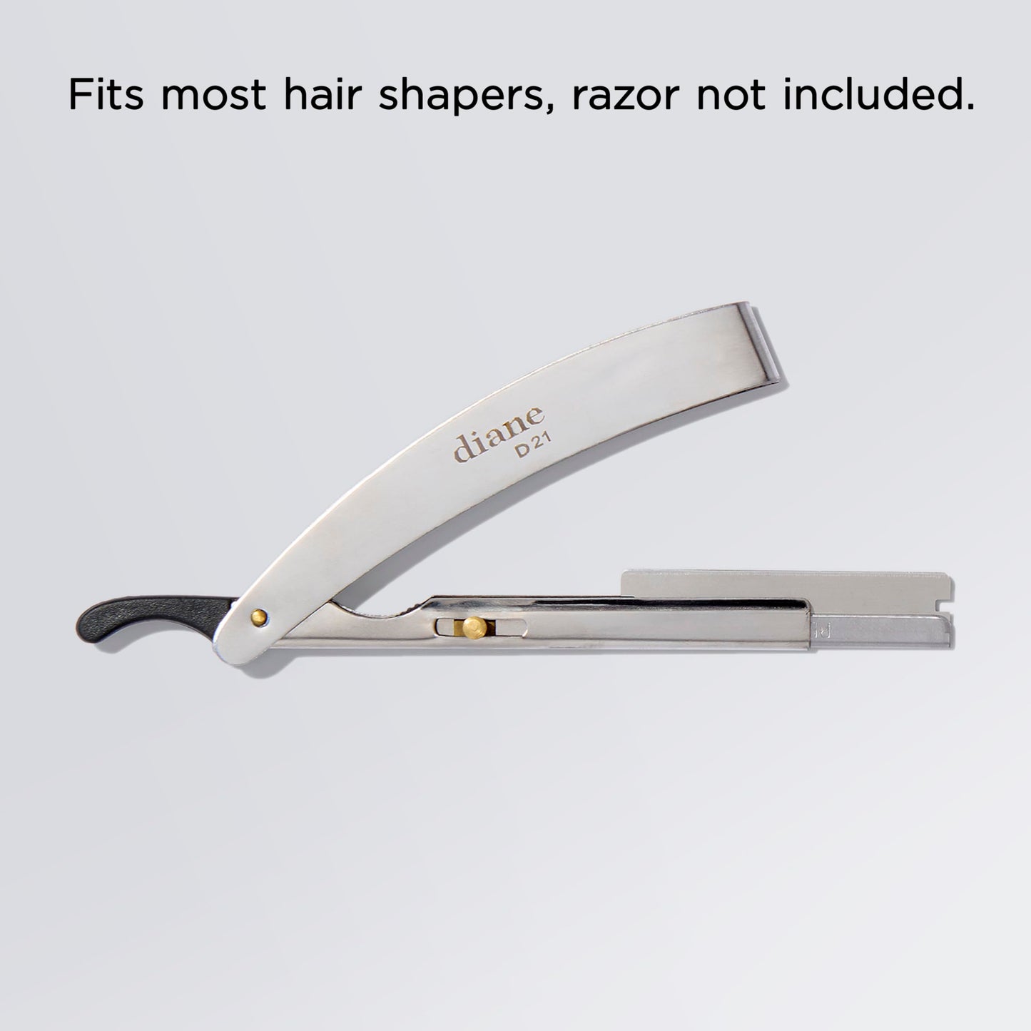 Diane Hair Shaper Razor Blades, Polymer Coated Stainless Steel Material, Precise Shaping, Trimming, and Cutting, Razor Refills for Barber, Straight Edge Razor Blade, 60-Pack