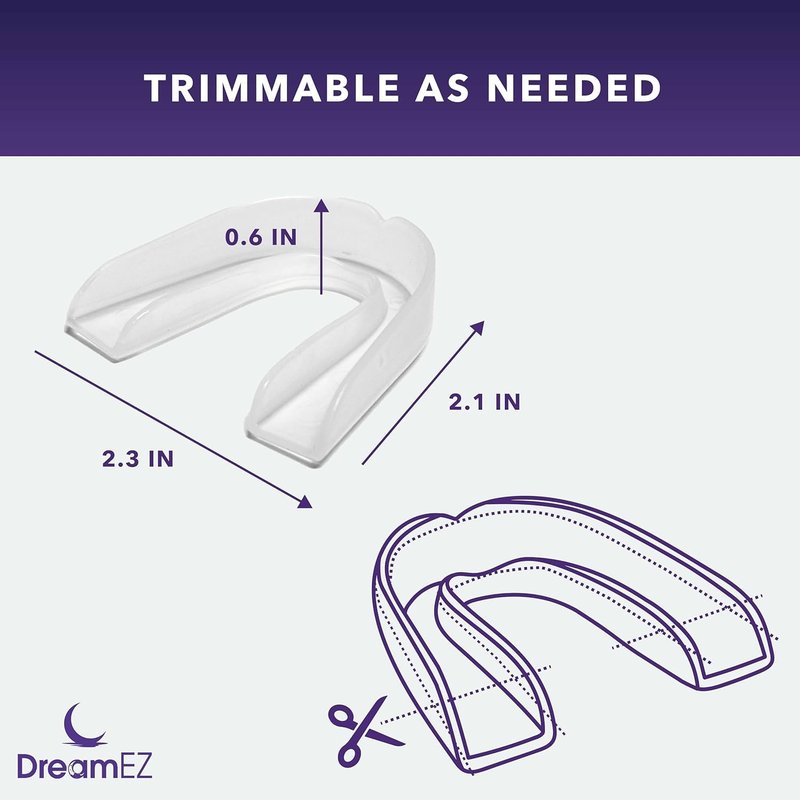 DreamEZ Night Guard for Grinding, Bruxing, Clenching, Made in USA, Pink