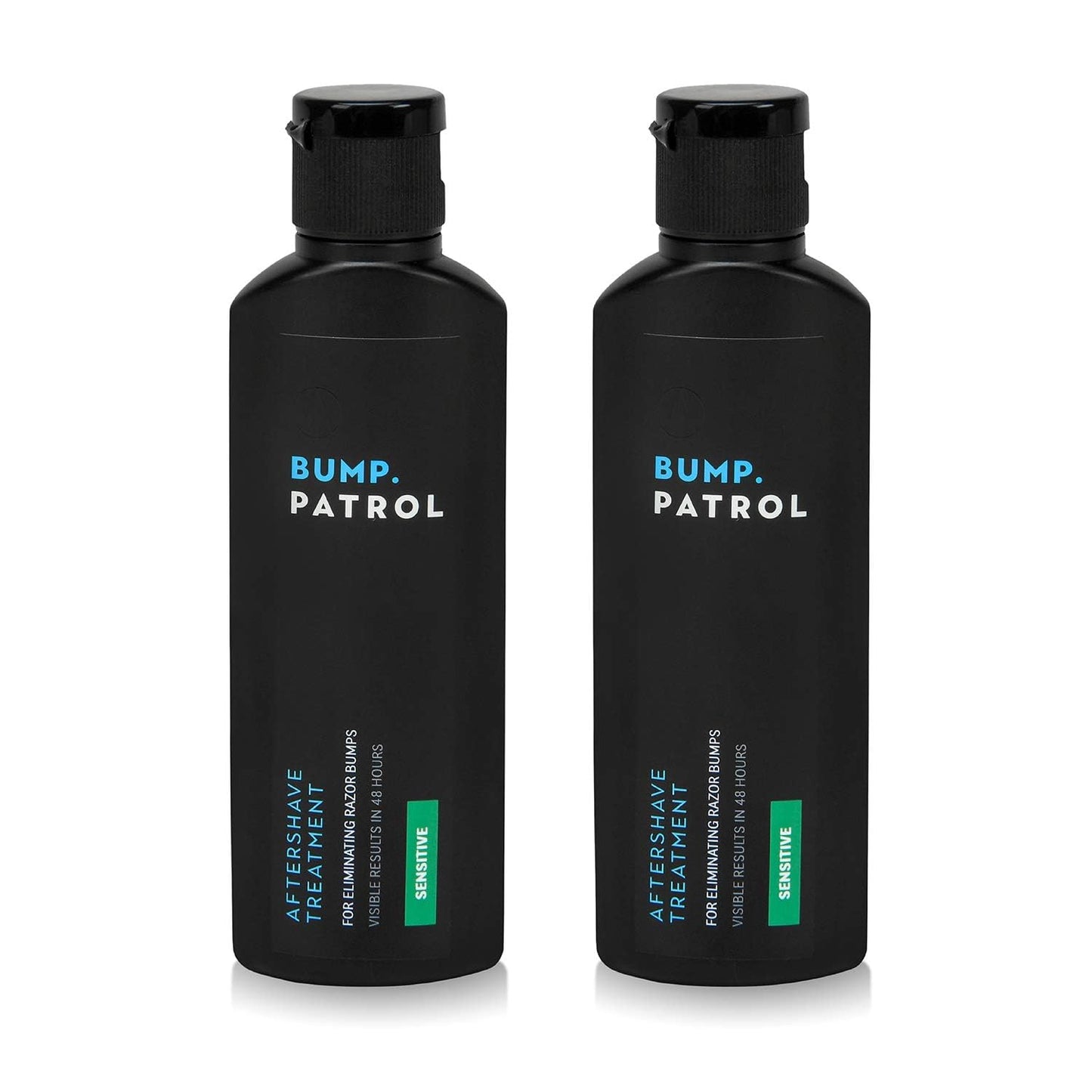Bump Patrol Sensitive Strength Aftershave Treatment Serum – Razor Bump Stopper and Ingrown Hair Treatment for Men and Women, Alcohol Free Ingrown Hair Serum for Sensitive Skin 2 oz (Pack of 2)