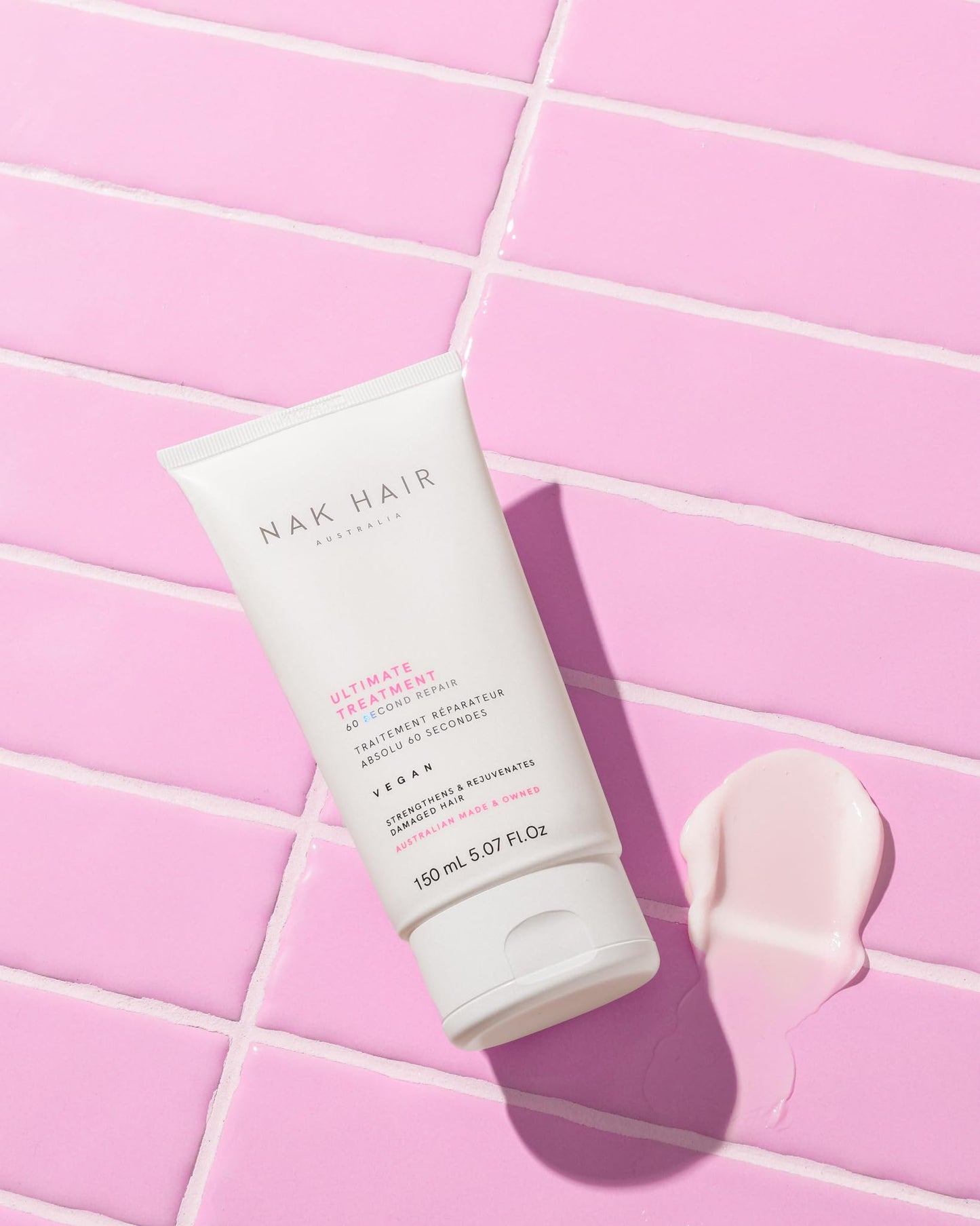 NAK Hair Ultimate Treatment 60 Second Repair 150ml - Rejuvenating Hair Mask Conditioner