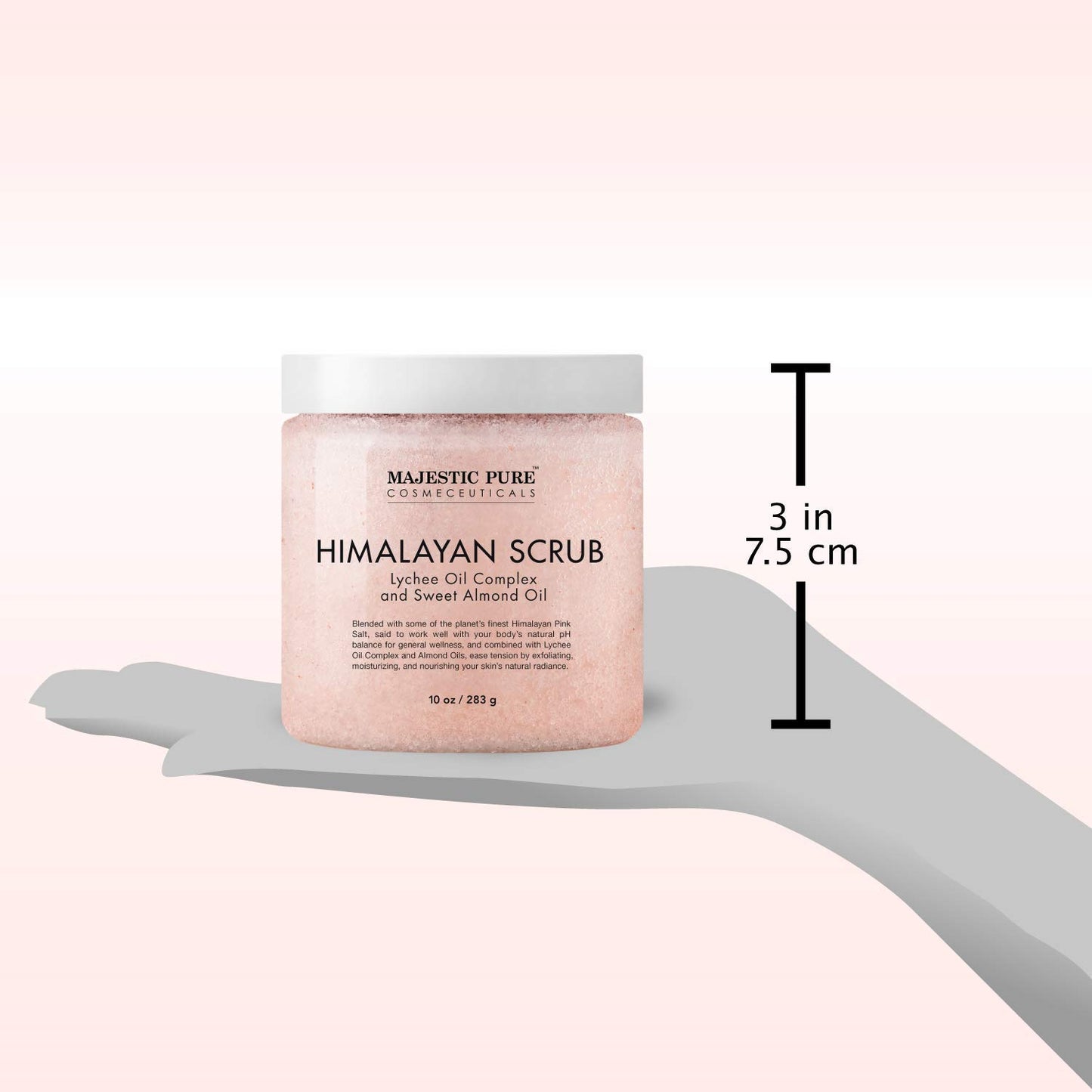 Majestic Pure Himalayan Body Scrub and Tea Tree Scrub Bundle – Body and Foot Scrub Combo set