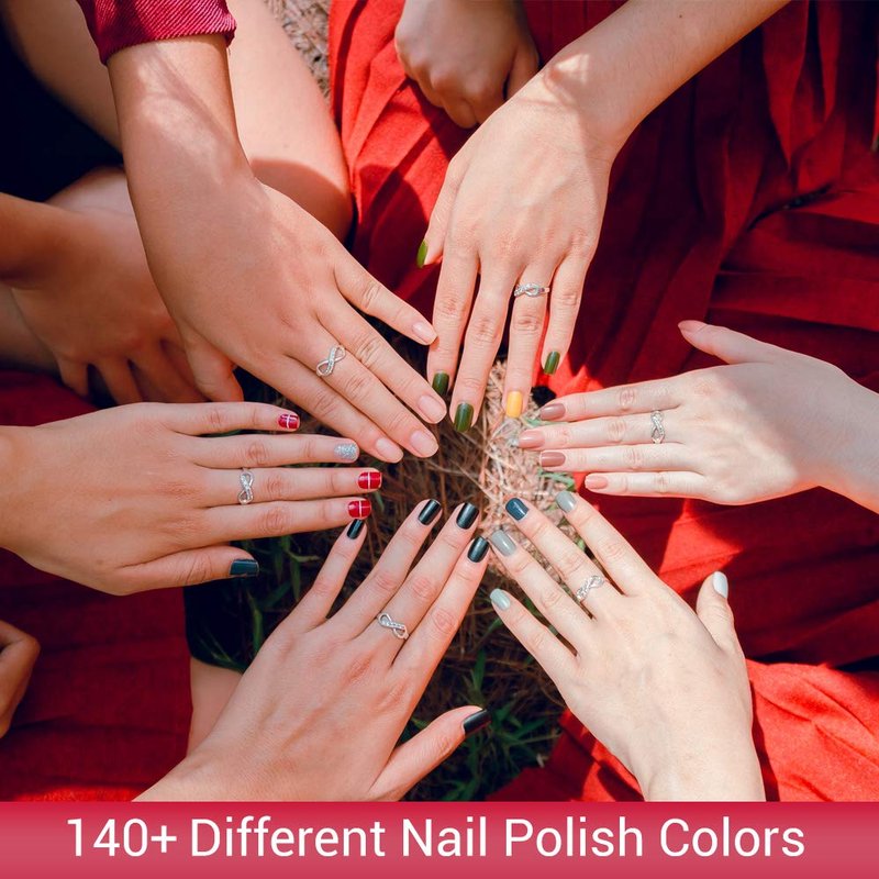 Karma Organic Natural Nail Polish-Non-Toxic Nail Art, Vegan and Cruelty-Free Nail Paint (Glitter Bomb)