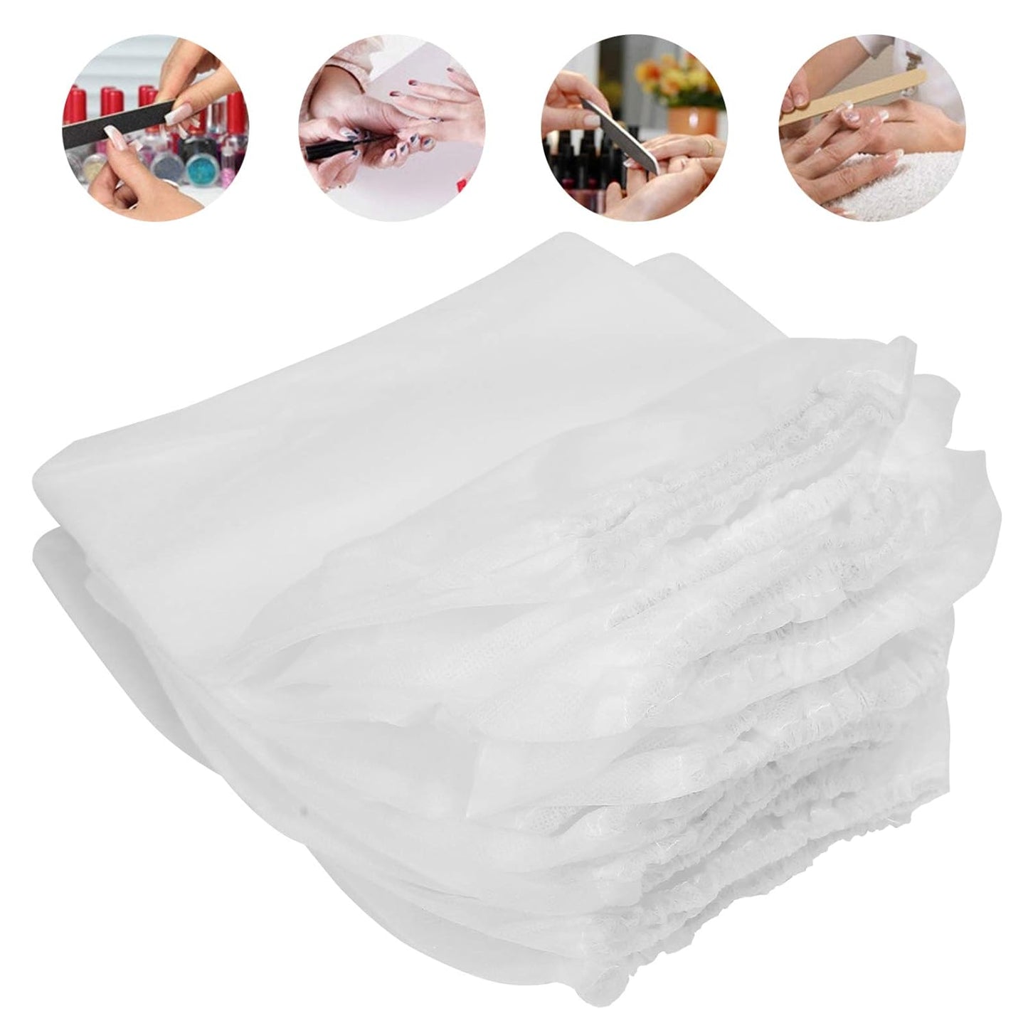 Nail Vacuum Cleaner Bags - 15pcs Non-Woven Dust Collector Accessories for Manicure