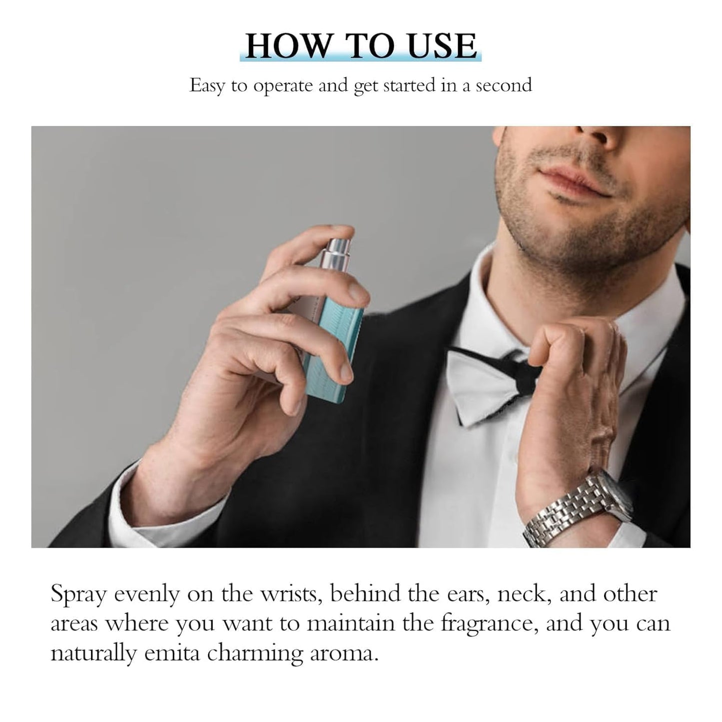 GEBUTP Hypnosis 2.0 Cologne for Men (Enhance Attraction Pheromone-Infused Long Lasting), Natural Herbal Formula-Scent, Men's Fragrances| EDP Perfume Spray