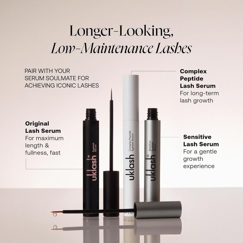 UKLASH Tubing Mascara - Waterproof and Smudge-Free Formula for Longer-Looking and Volumised Lashes - Gentle Removal for Damage-Free Lashes - Americano Black or Brown Shades, 0.24 oz