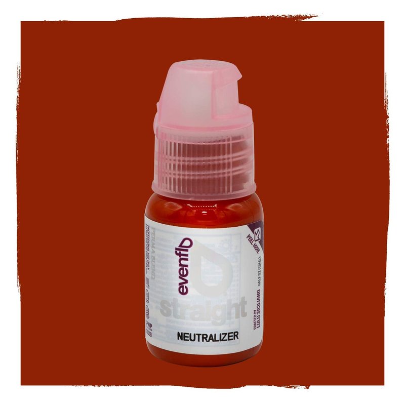 Evenflo Colours - Neutralizer Tattoo Ink - Microblading Ink to Enhance Color - Lip Tattoo & Blushing Supplies for Permanent Color - Bright Orange with Warm Undertones Lip Blush (0.5 oz)