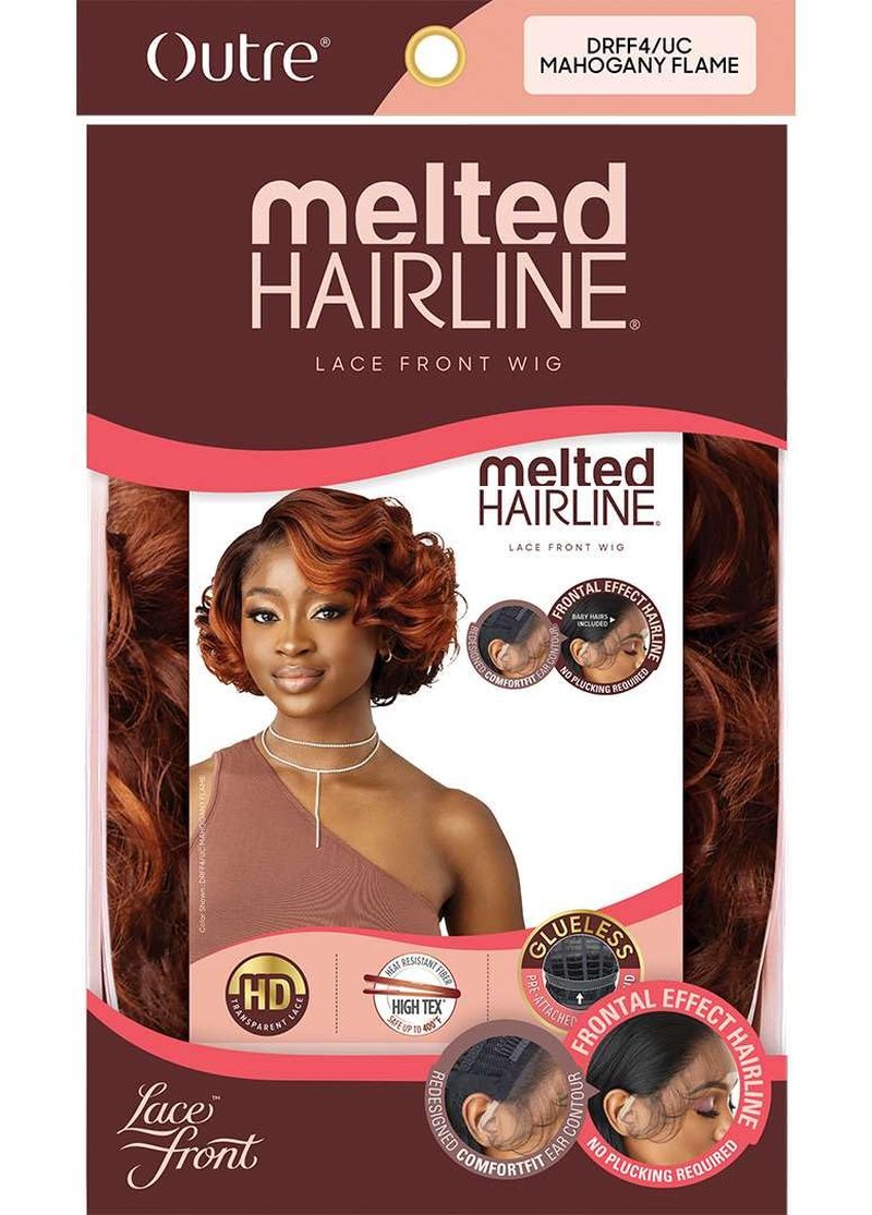 Outre Lace Front Wig - Melted Hairline - Ayda (RED VELVET)