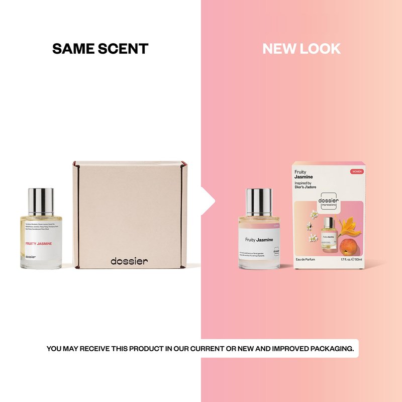 Dossier - Fruity Jasmine - Eau de Parfum - Inspired by J'adore - Long-Lasting Fragrance - Feminine - 1.7 fl oz (50ml)