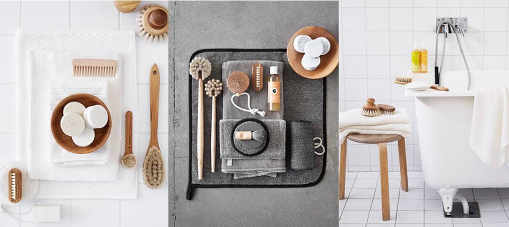 Lovisa Oak Nail Brush with Tampico Fiber – Eco-Friendly Nail Care Tool