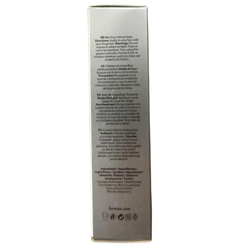 FARMASi VFX Pro Blur Makeup Primer - Smoothing Oil-Free Face Base for Pores & Fine Lines | 0.85 fl oz