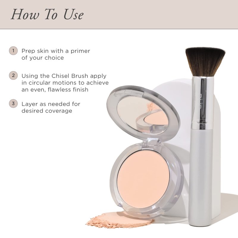 PUR Beauty 4-in-1 Pressed Mineral Makeup Powder Foundation with SPF 15 - Concealer & Finishing Compact Pressed Powder for Face - Buildable Medium to Full Coverage Foundation Powder (Coffee)