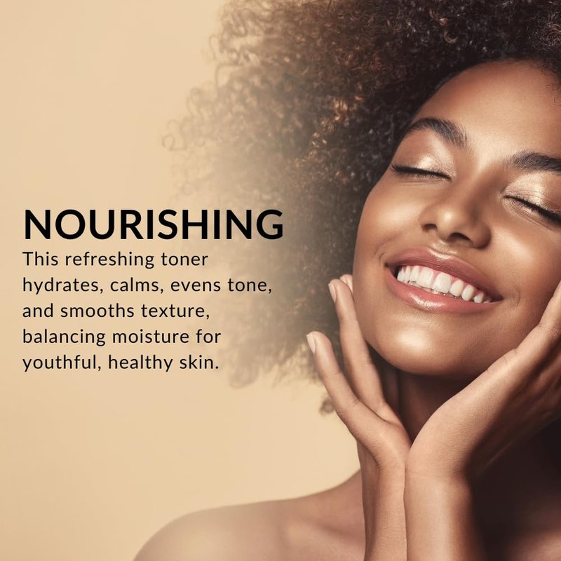 Ultimate-C Clarifying Toner by Flori Roberts, Facial Toner for Women of Color or Deeper Skin Tones, Protects Against Signs of Aging, Refreshing, Hydrating, Calming, Alcohol-Free