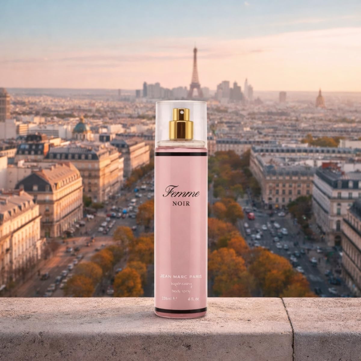 Jean Marc Paris Femme Noir Parfum Body Spray - 8 fl oz / 236 ml