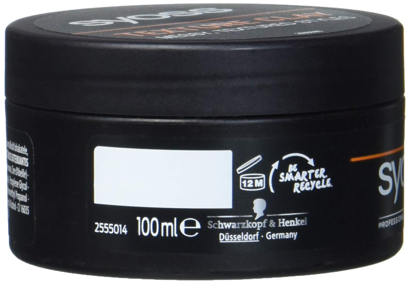 Syoss Texture Hair Styling Clay Matte Hair Tone 100 ml