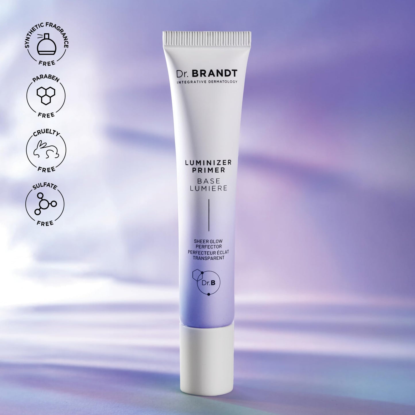 Dr. Brandt Pores No More Luminizer Primer - Blurs the Appearance of Pores & Imperfections, Provides a Smooth Canvas for Foundation + a Glowing, Flawless Complexion - 1 fl oz