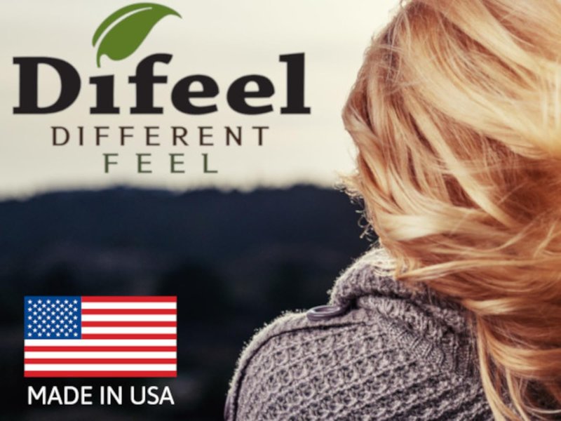Difeel Premium Natural Hair Oil Peppermint Oil 7.1 Ounce (3-Pack)