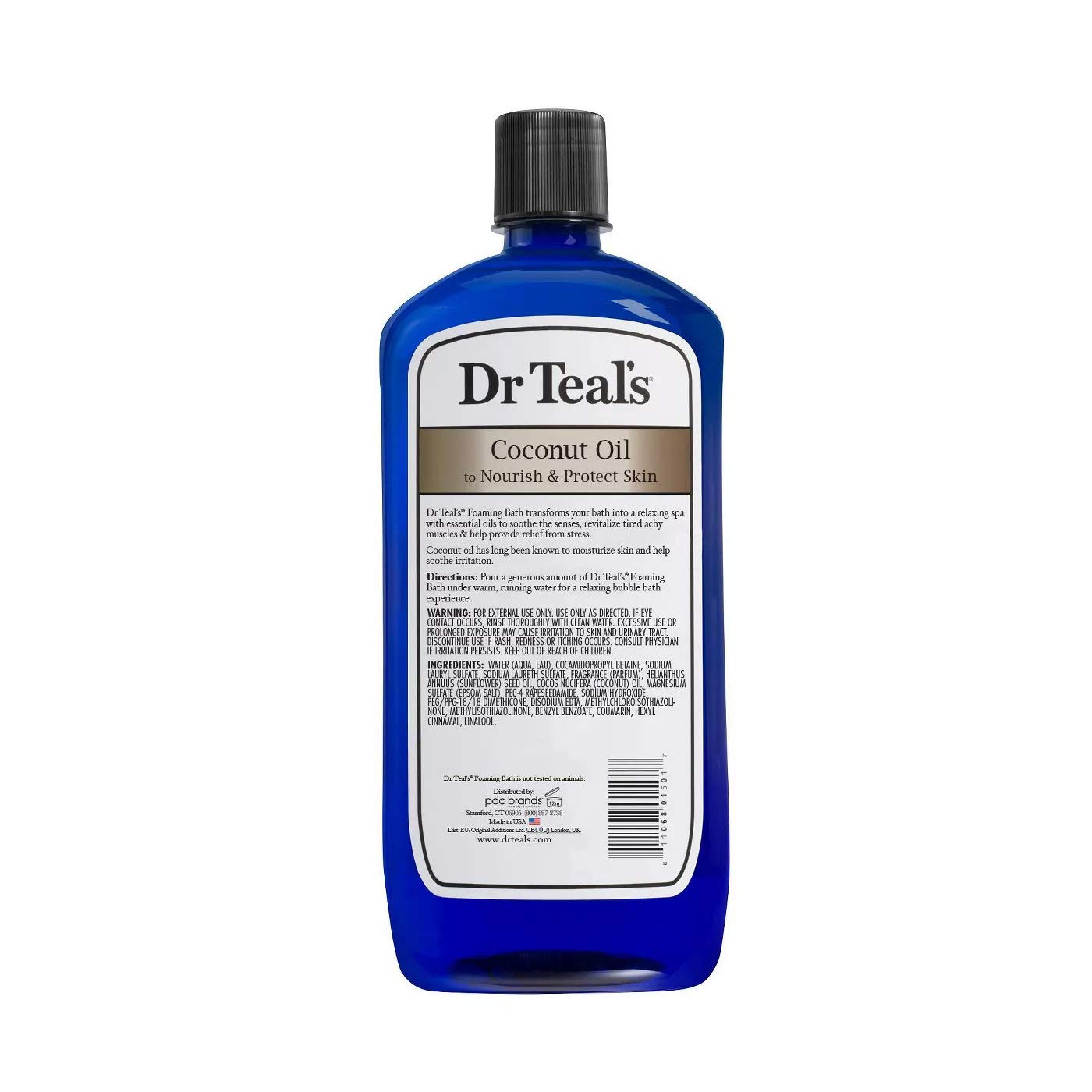 Dr Teal's Foaming Bath Variety Gift Set (2 Pack, 34oz Ea) - Soften & Moisturize Shea Butter & Almond Oil, Nourish & Protect Coconut Oil - Essential Oils Blended with Pure Epsom Salt - At Home Spa Kit