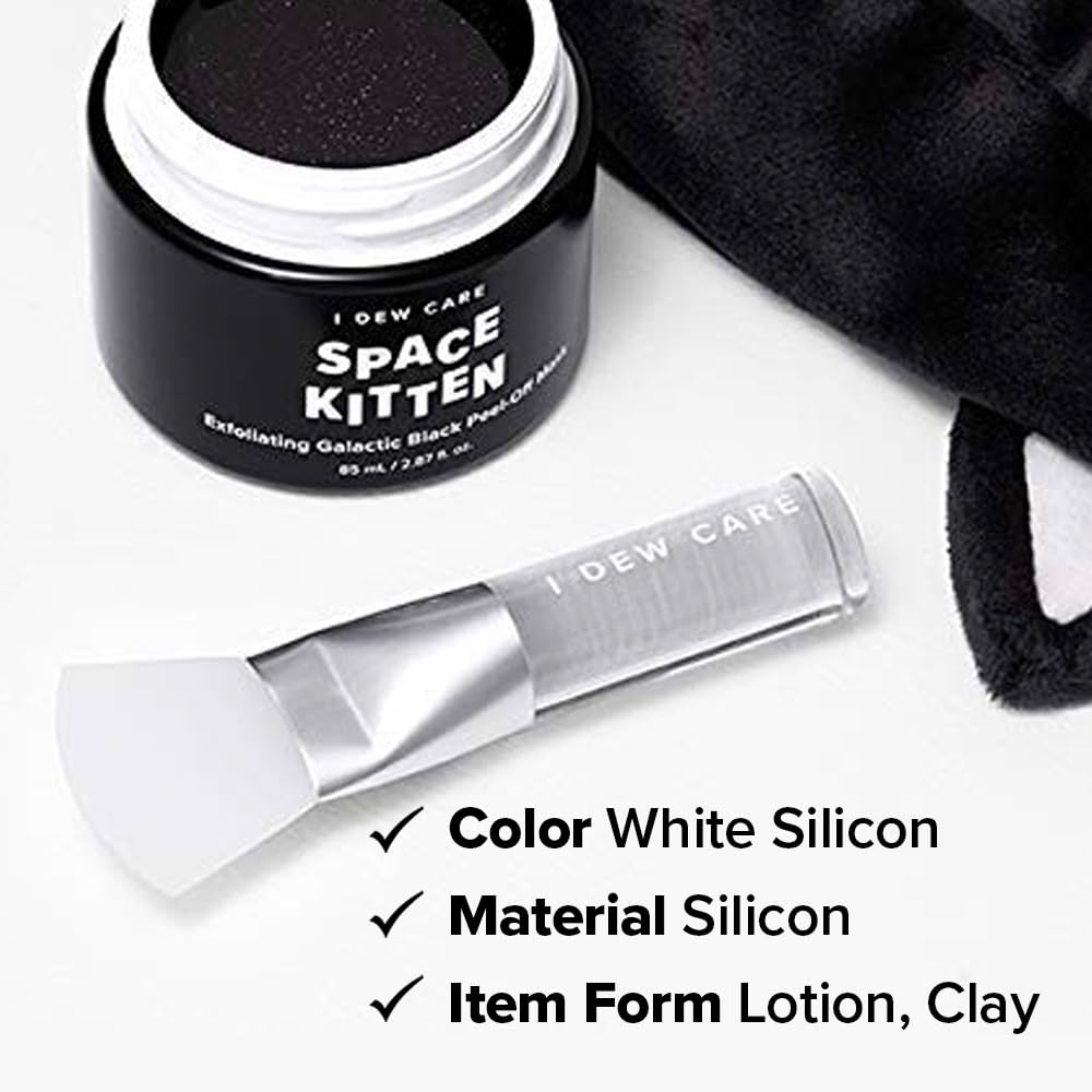 I DEW CARE Mini Scoops Wash Off Face Mask Skin Care Trio + Soft Silicone Face Mask Brush Bundle