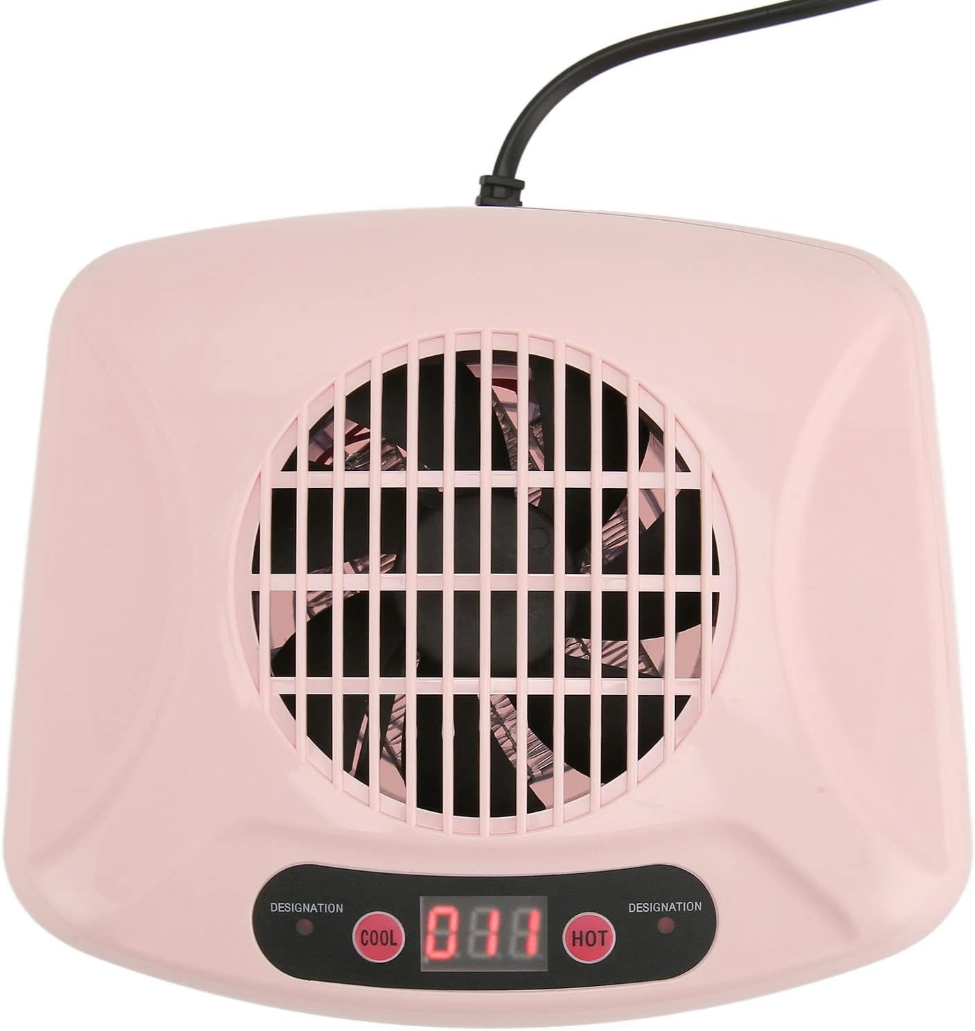 Portable Infrared Nail Dryer - 300W Automatic Fan with Hot & Cool Air for Home & Salon