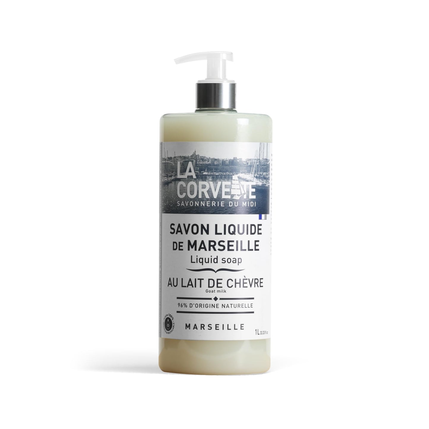 La Corvette, liquid soap goat milk 1L