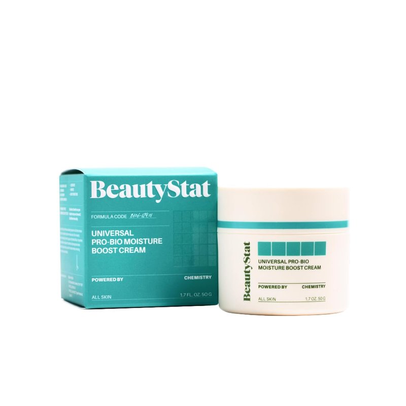 BeautyStat Probiotic 24HR Moisture Boost Cream - Daily Face Moisturizer with Probiotics & Hyaluronic Acid | 1.7oz / 50ml