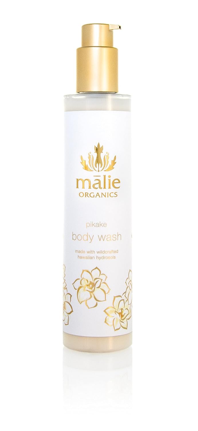 Malie Organics Body Wash - Refreshing Orange & Mango Nectar Scent | 8 oz