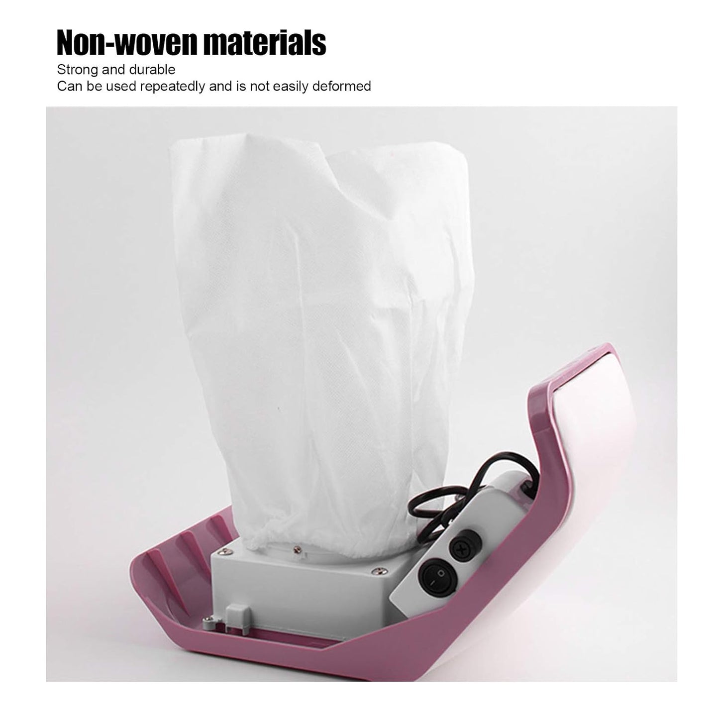 Nail Vacuum Cleaner Bags - 15pcs Non-Woven Dust Collector Accessories for Manicure