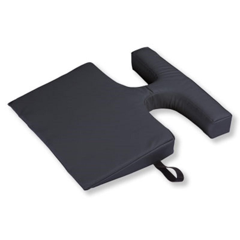 Comfort Bolster Pillow - Ergonomic Support for Back Pain Relief | Black Color