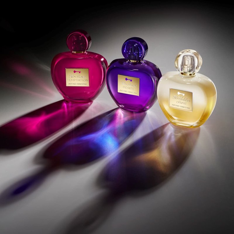 Banderas Perfumes - Her golden secret - Eau de toilette Spray for Women - Long Lasting - Fruity, Floral and Vanilla Notes - 2.7 Fl Oz (Pack of 2)