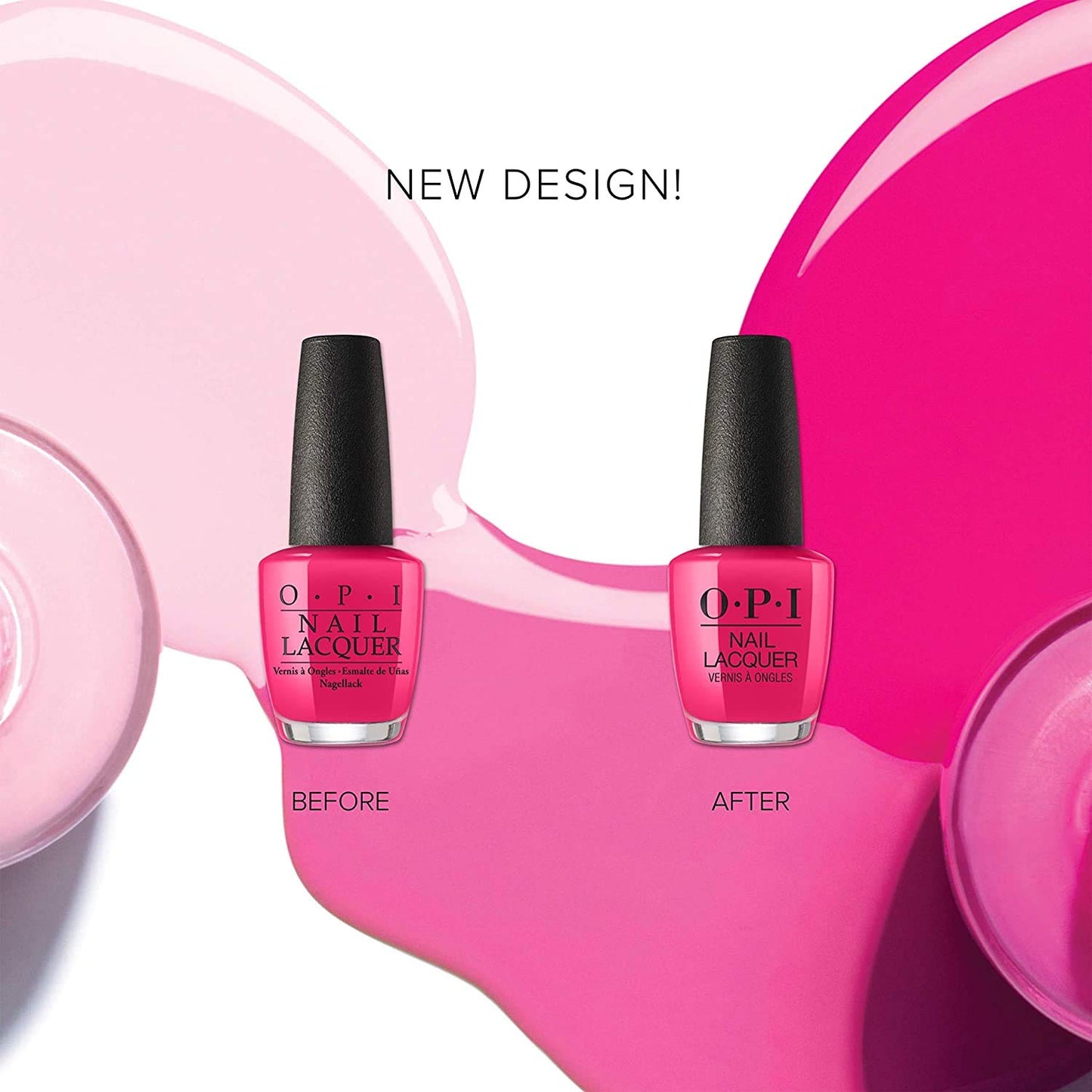 OPI Bubble Bath & Funny Bunny Nail Polish Bundle - Nude Lacquer Set, 0.5 fl oz