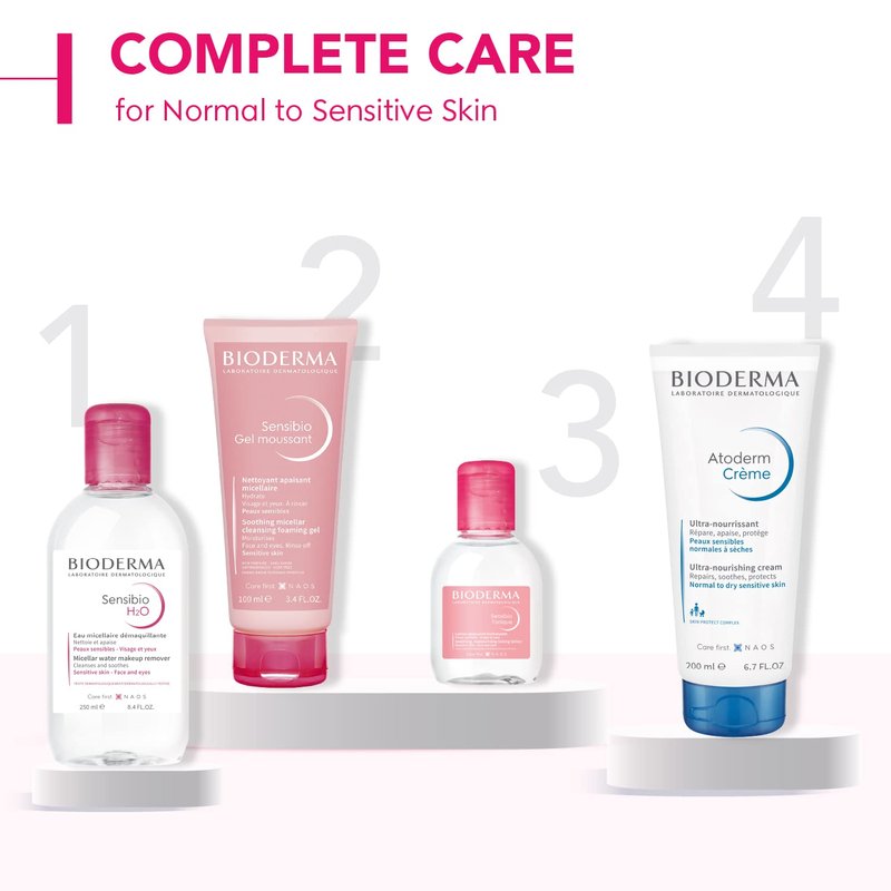 Bioderma - Sensibio Face Toner - Skin Soothing and Moisturizing - Gentle Facial Toner for Sensitive Skin