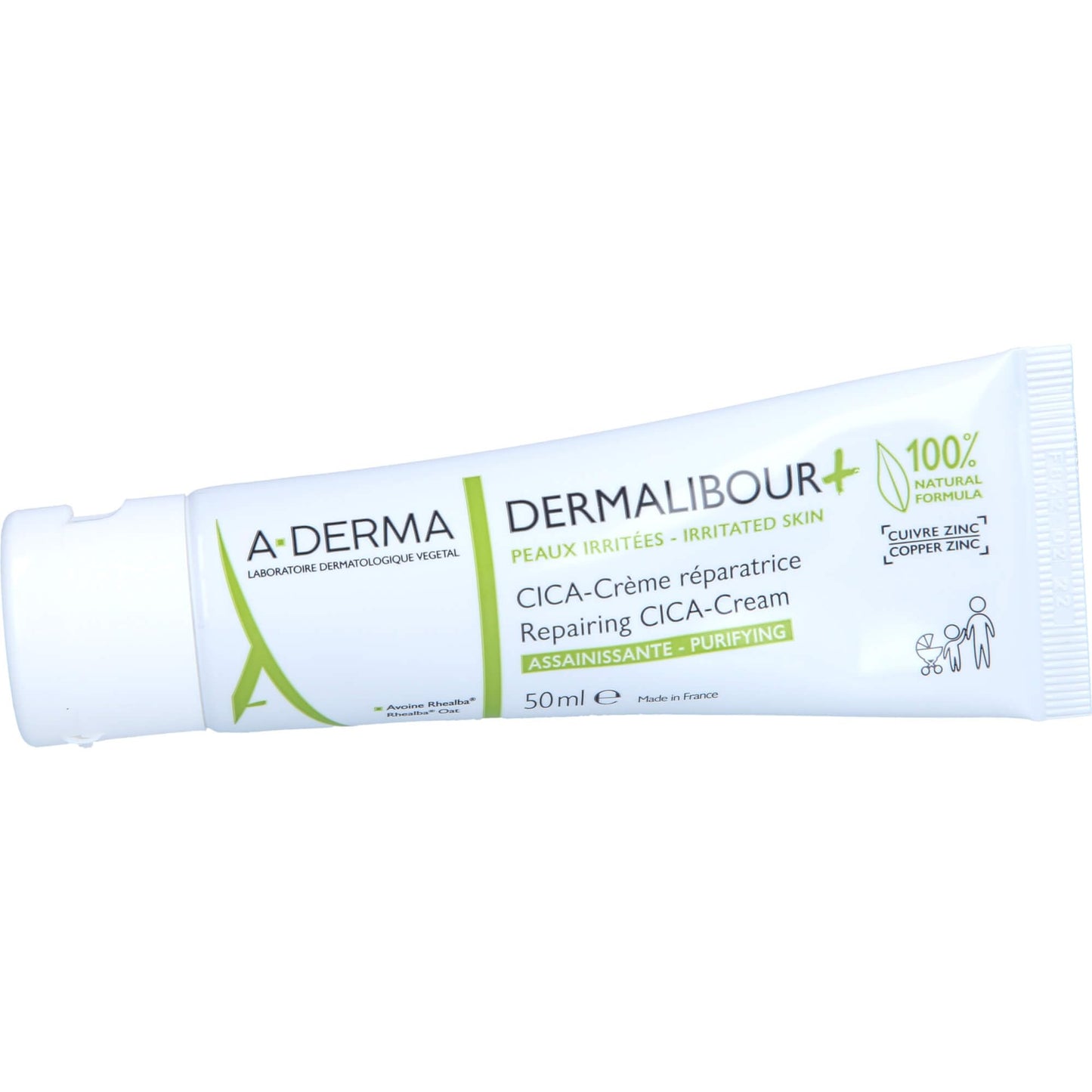 A-DERMA DERMALIBOUR+ REPAIRING CICA-CREAM 50ml