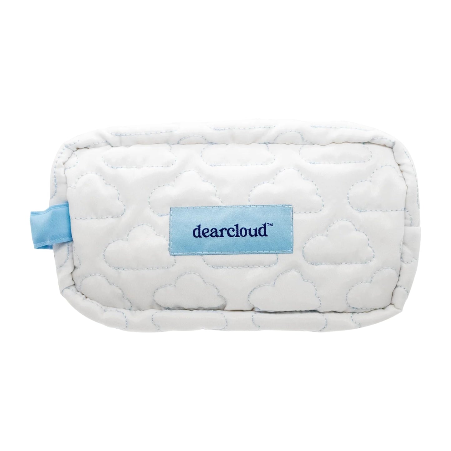 dearcloud Puffy Cloud Cosmetics Bag - Lightweight Makeup Bag & Travel Organizer (Puffy Cloud)