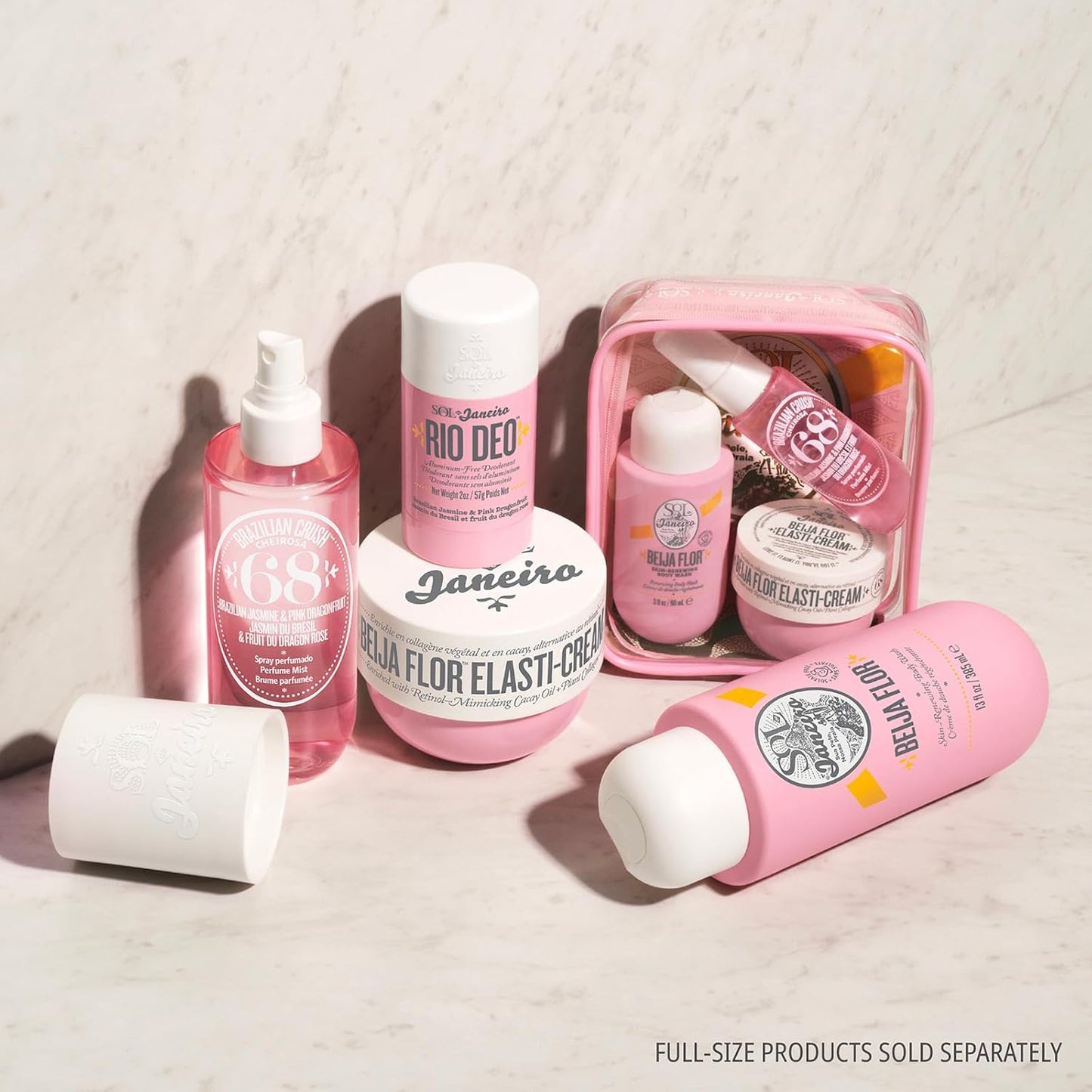 SOL DE JANEIRO Jet Set | Travel-Size Body Care Set | Tropical Fragrance