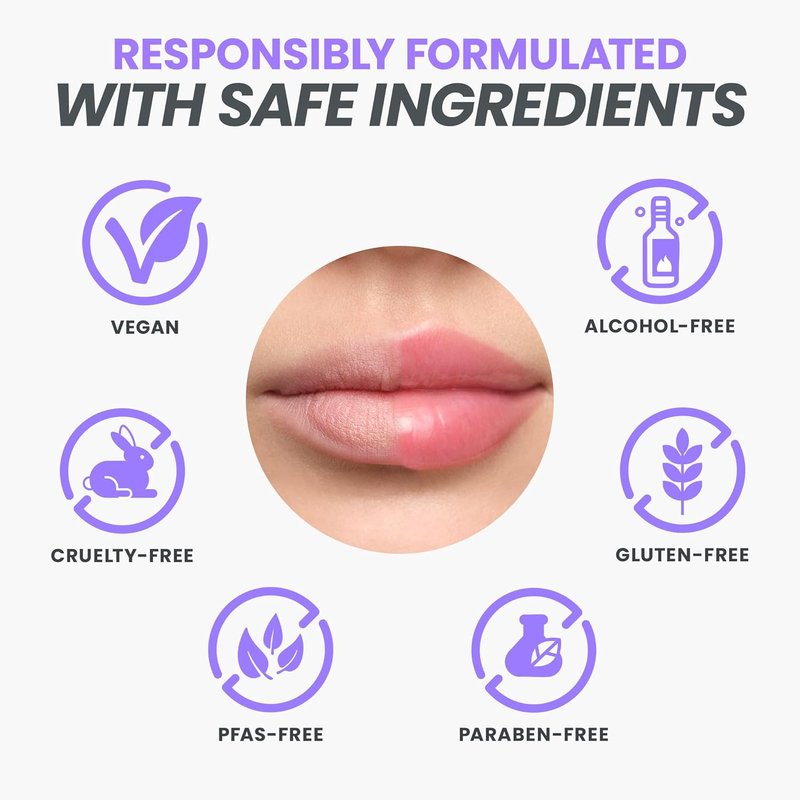 Wonderskin Lip Plumper Gloss - Hydrating Plumping Gloss for Fuller Lips | Non-Sticky High-Shine Finish