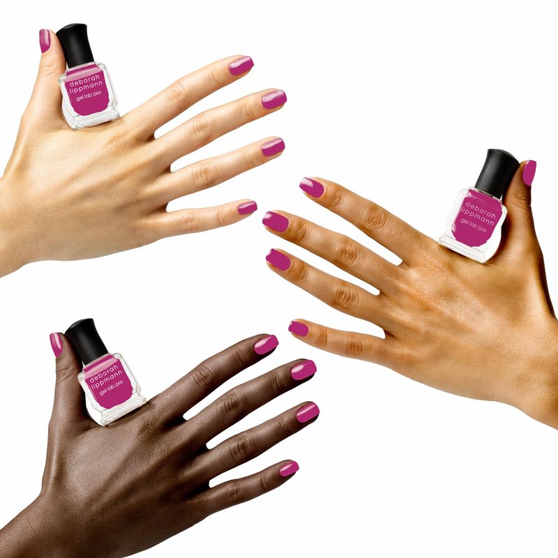 Deborah Lippmann Gel Lab Pro Nail Polish Treatment Enriched for Nail Health, Wear, and Shine No Animal Testing, 21 Free, Vegan Pink Colors