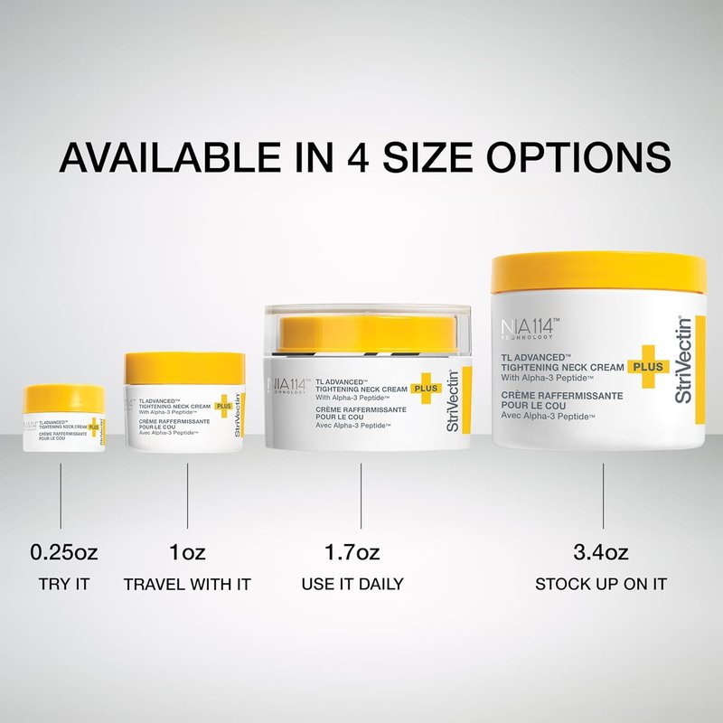 StriVectin Tighten and Lift Neck Cream - Firming & Tightening Formula for Smooth, Youthful Skin | 0.25 oz