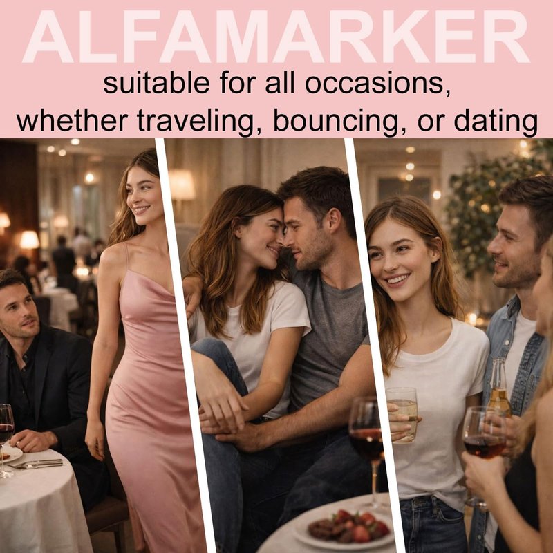 ALFAMARKER Pheromones Perfumes for Women Instinct 10ml. Ultra-Concentrated Pheromone Infused Long Lasting Fragrance for Her. Oil Travel Perfume Fresh Floral Fruity Scent.