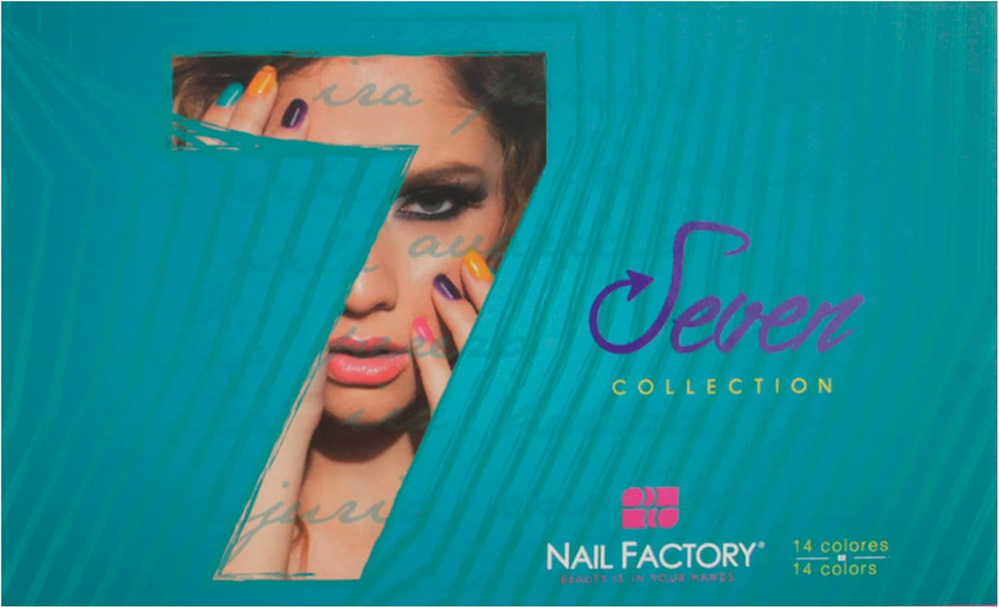 Acrylic Powder Set - 14 Colors Glitter Nail Sequins & Holographic Shapes for Professional Nail Art