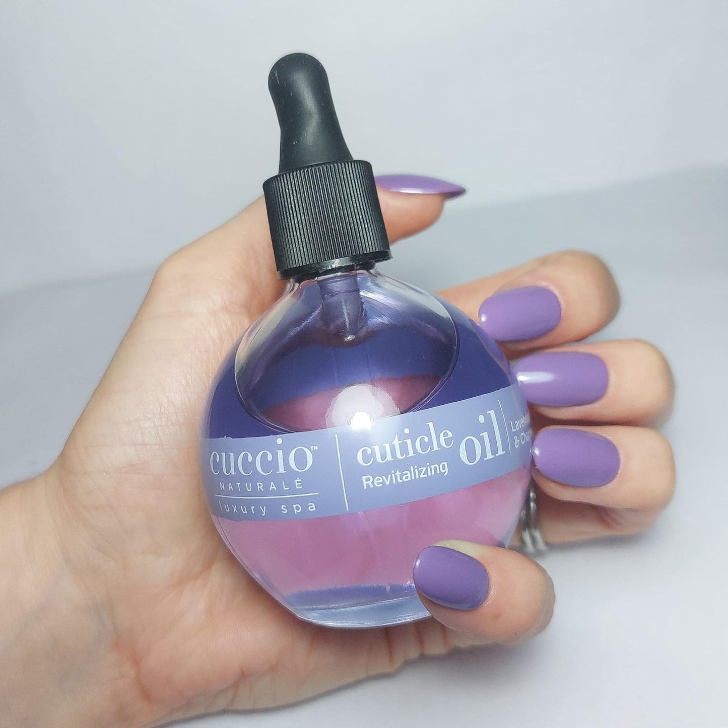 Cuccio Naturale Revitalizing Hydrating Cuticle Oil - Repair Damaged Skin & Nails - Vanilla Bean & Sugar - 2.5 Oz (Pack of 2)